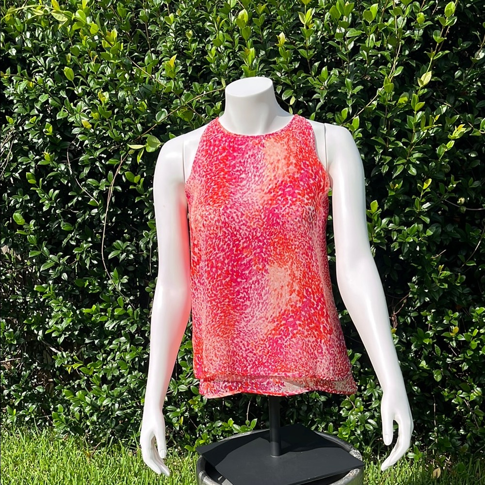Violet & Claire Pink Sleeveless Tank Top Size S